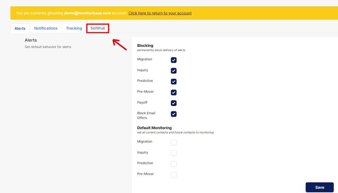 SOFPULL SETTINGS 2 MARKED